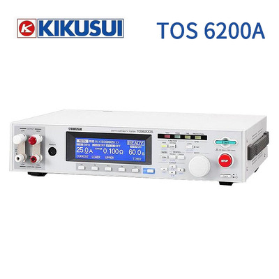 KIKUSUI菊水 TOS6200A 接地电阻导通测试仪