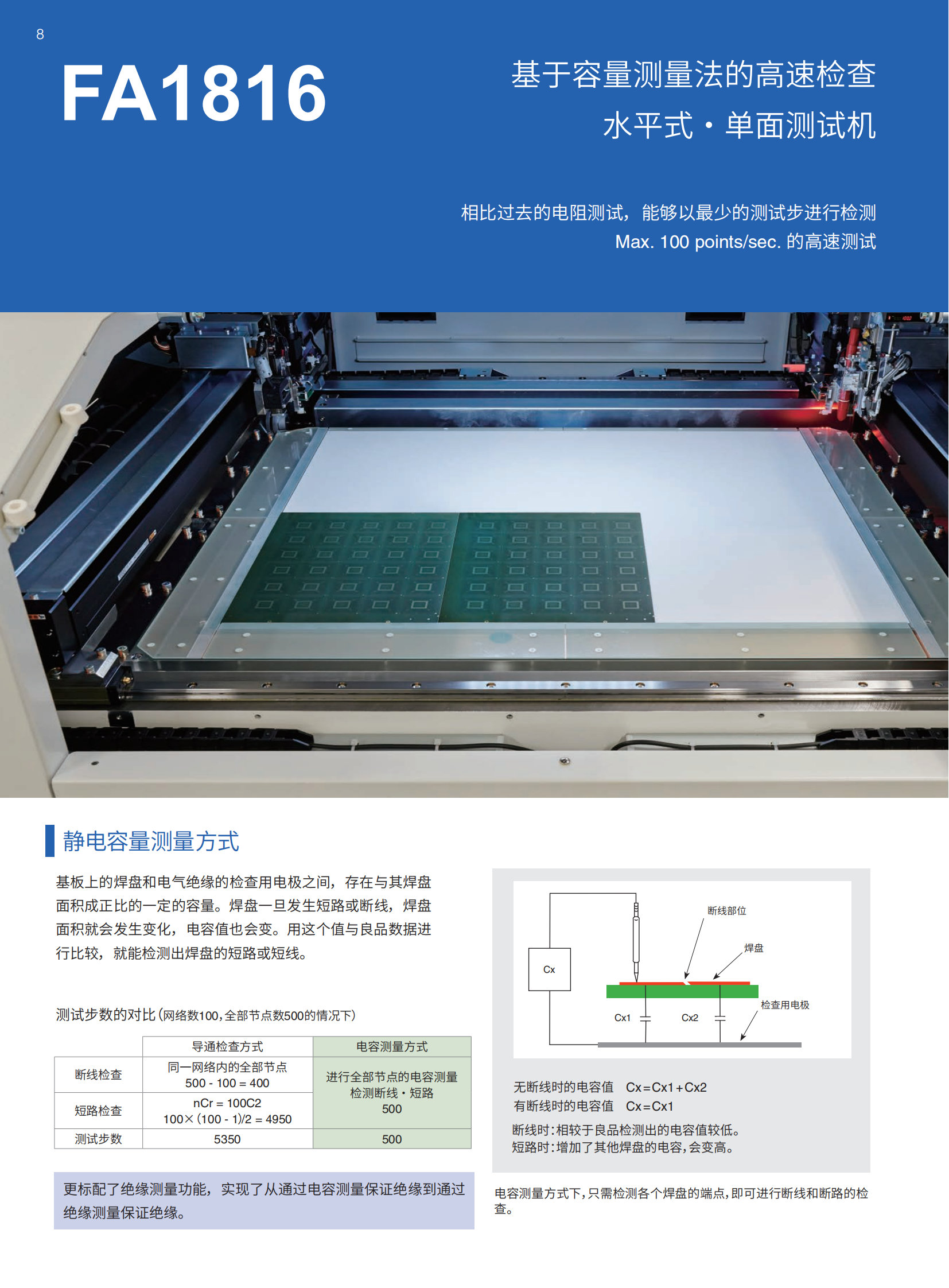 飞针测试机FA1813 - 广州市君翔仪器仪表有限公司